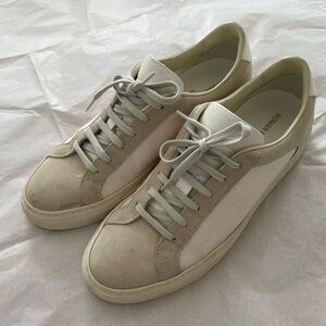 9/39 Woman by Common Projects white sneakers leather with suede